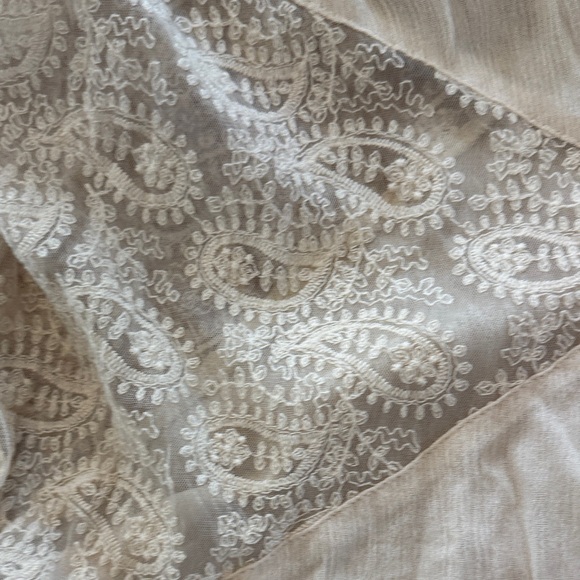 NWT! Elegant POL Cream Lace High Low Sundress Size Small - Picture 2 of 13